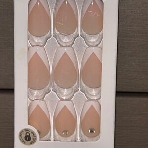 imPRESS Press-On Manicure Medium So French Nails 30 Nails No Glue Needed